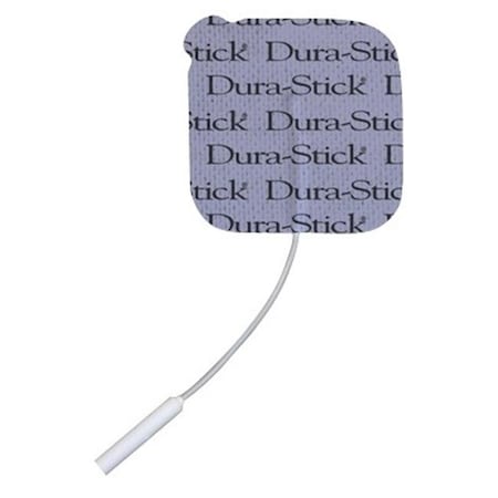Fabrication Enterprises 04-2183-10 2 In. Square Dura-Stick Plus Electrodes - Pack Of 40
